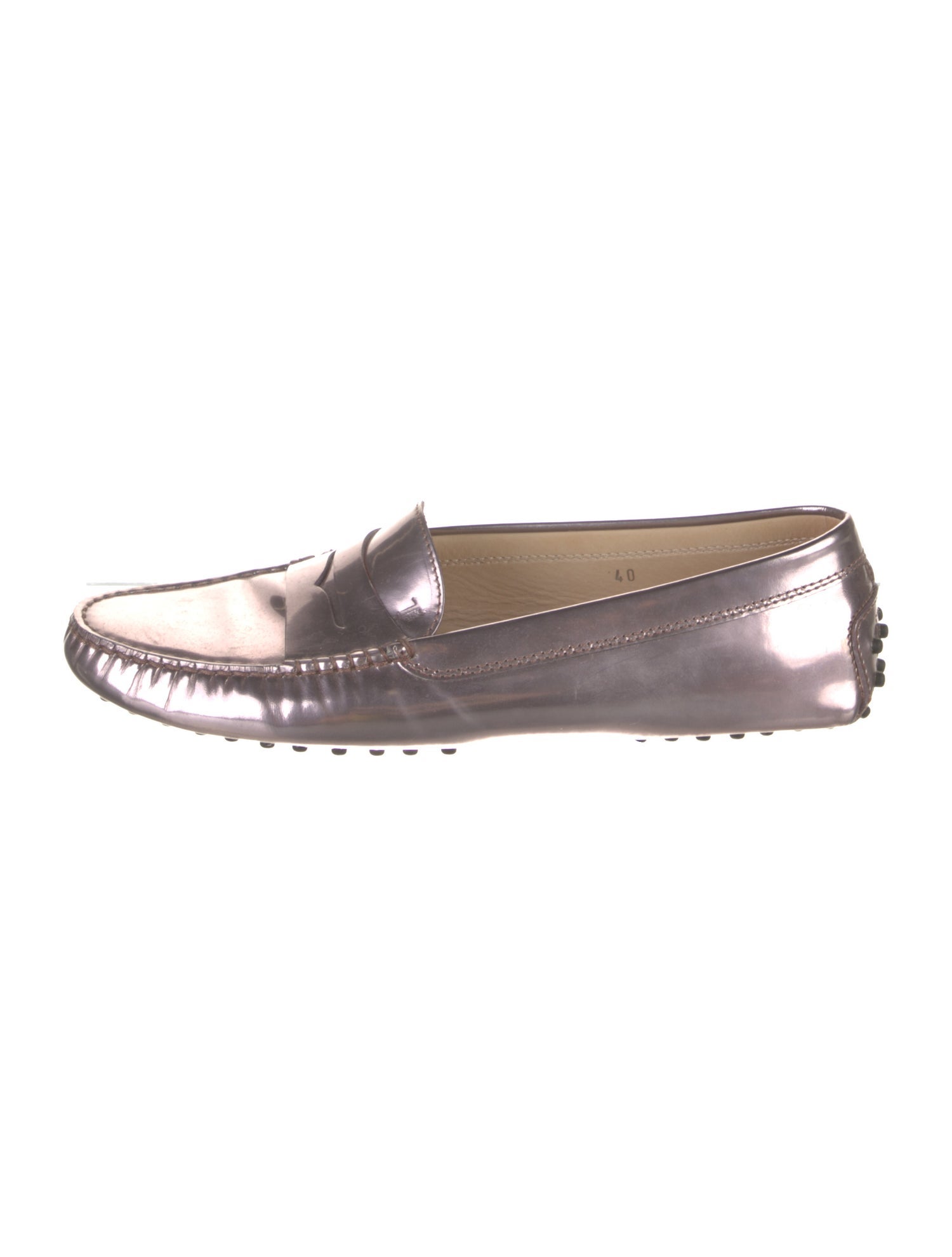 Tod's Patent Leather Loafers