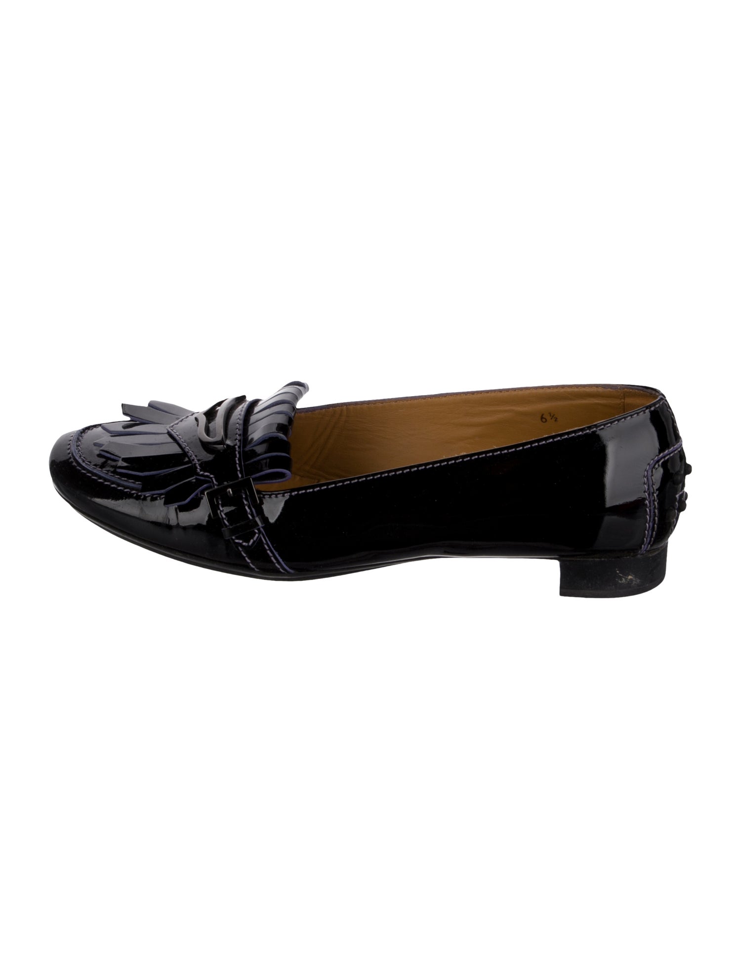 Tod's Patent Leather Loafers