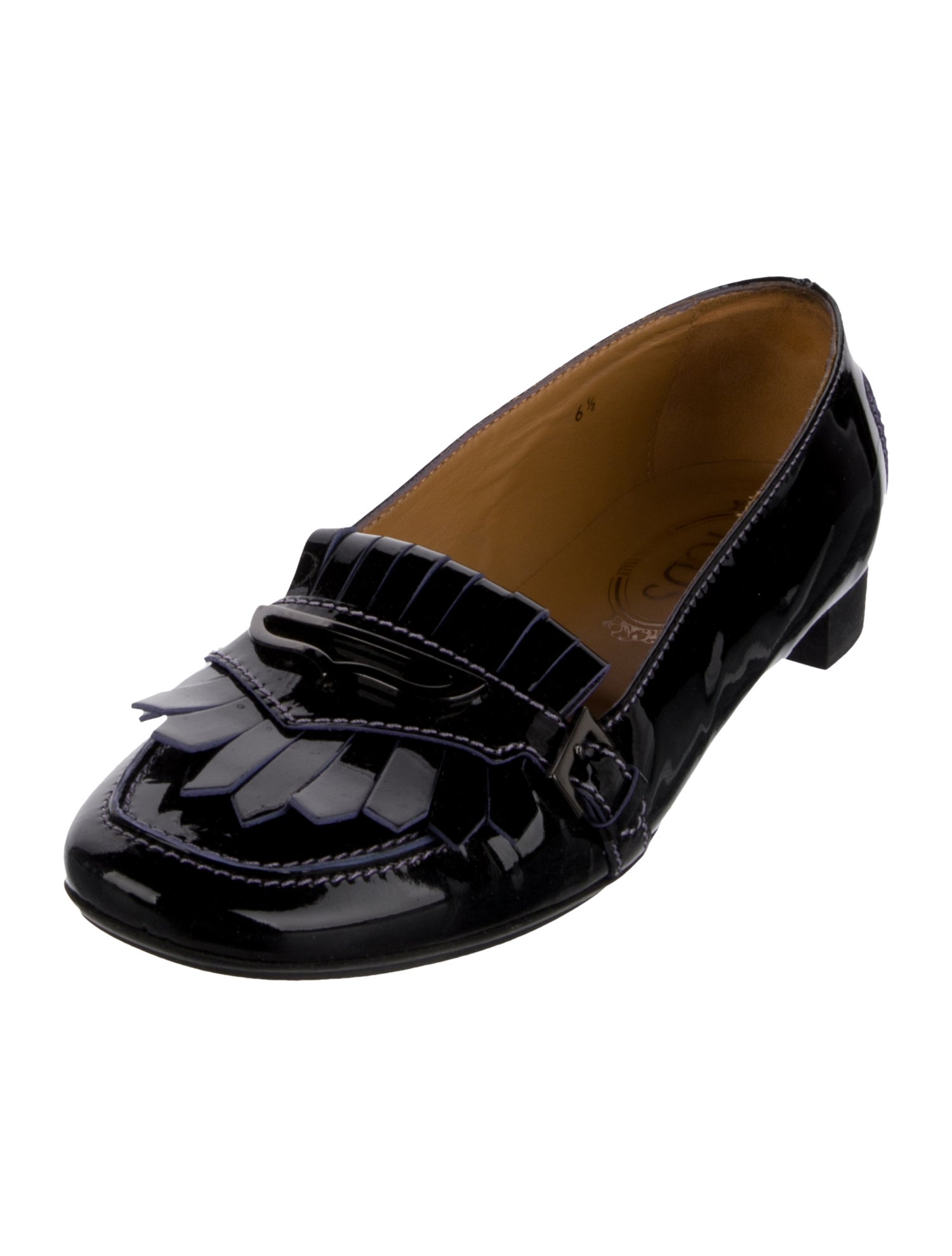 Tod's Patent Leather Loafers