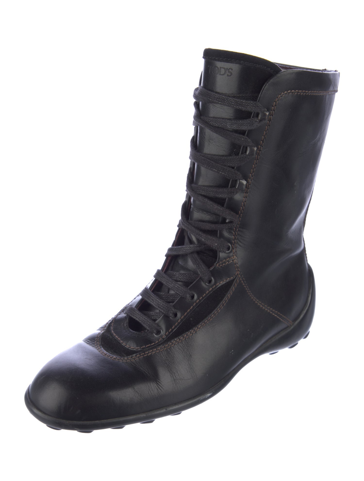 Tod's Leather Snow Boots