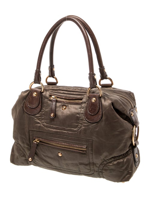 Tod's Nylon Top Handle Bag