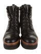 Tod's Leather Combat Boots