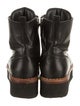 Tod's Leather Combat Boots