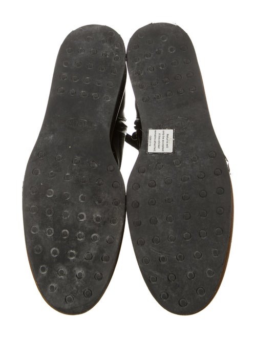 Tod's Leather Combat Boots