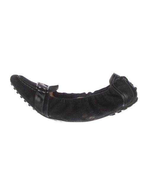 Tod's Suede Ballet Flats