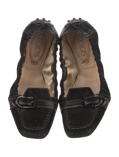 Tod's Suede Ballet Flats