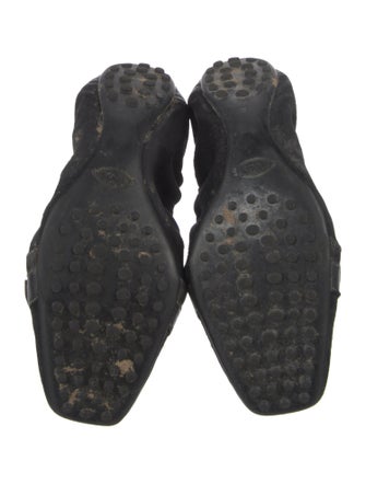 Tod's Suede Ballet Flats