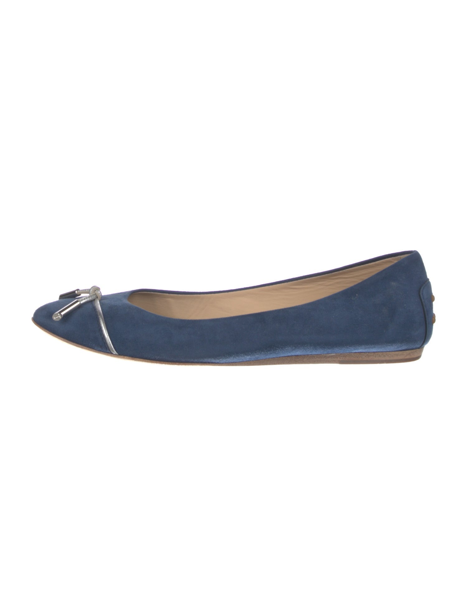 Tod's Suede Ballet Flats
