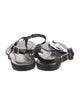 Tod's Patent Leather T-Strap Sandals