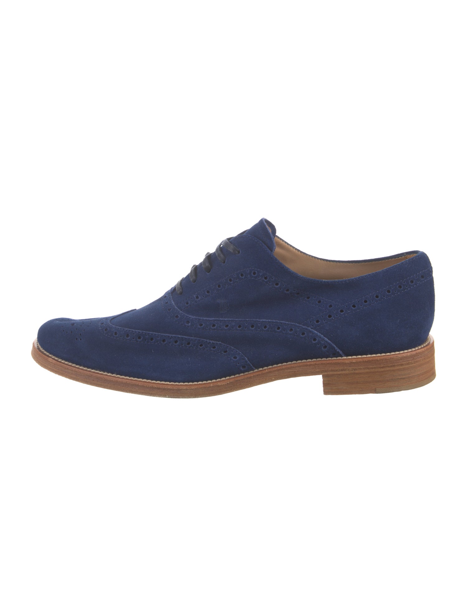 Tod's Suede Lasercut Accents Brogues