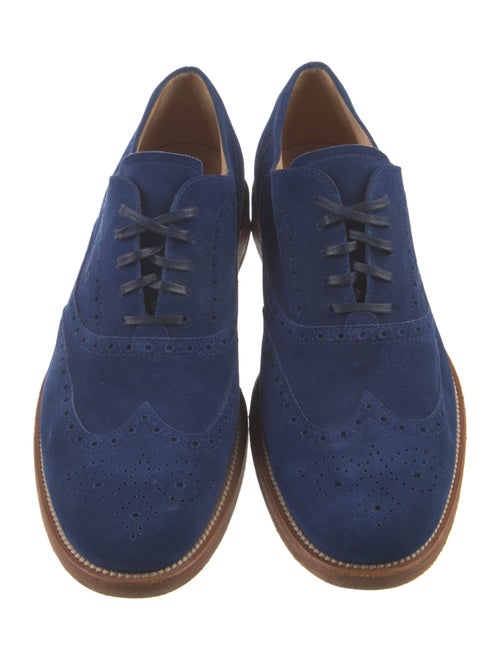 Tod's Suede Lasercut Accents Brogues