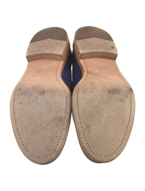 Tod's Suede Lasercut Accents Brogues