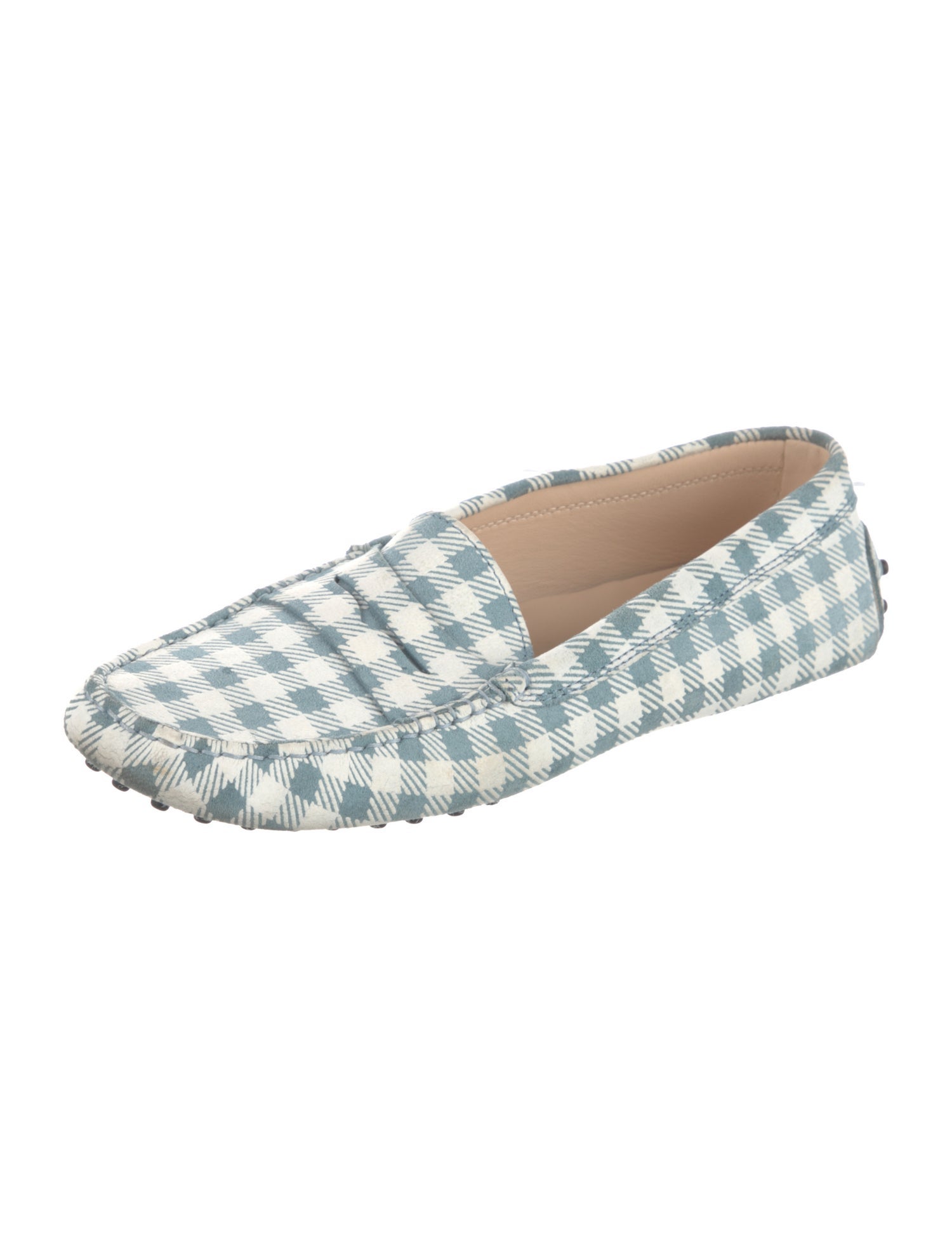 Tod's Leather Printed Flats