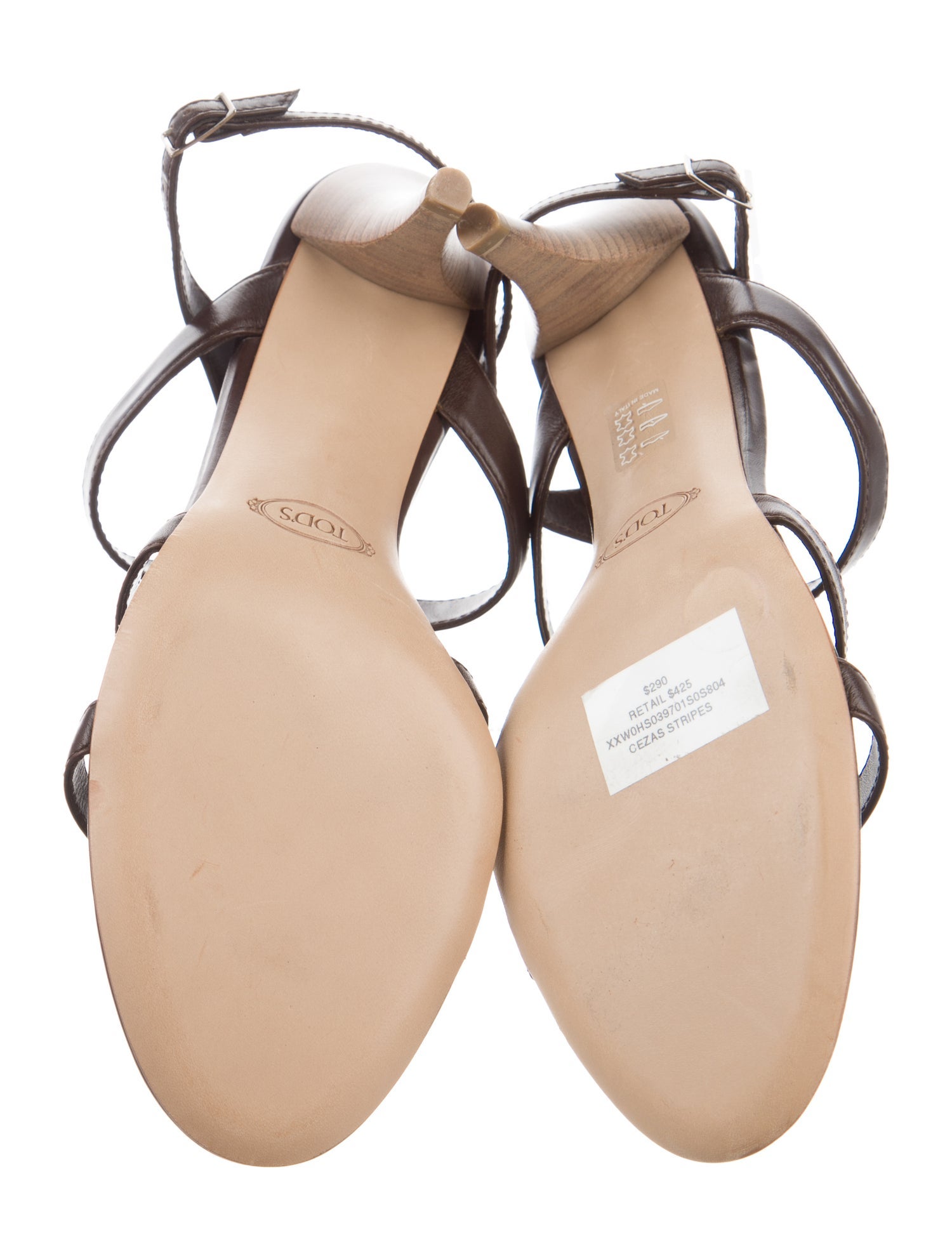 Tod's Leather Gladiator Sandals