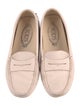 Tod's Leather Lasercut Accents Loafers