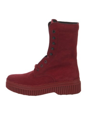 Tod's Boots Suede Combat IT 35 | 5