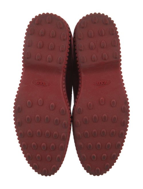 Tod's Suede Combat Boots