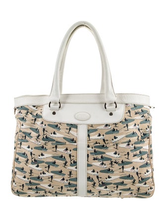 Tod's Canvas Tote