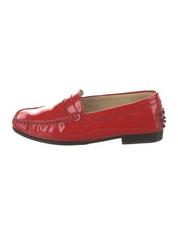 Tod's Flats Patent Leather Loafers IT 35.5 | 5.5