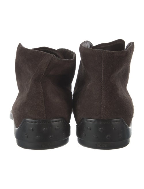 Tod's Suede Lace-Up Boots