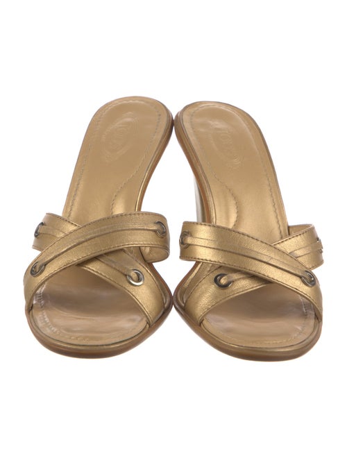 Tod's Leather Slides