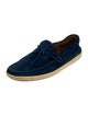 Tod's Suede Bow Accents Boat Shoes