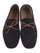 Tod's Suede Bow Accents Drivers