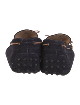 Tod's Suede Bow Accents Drivers