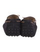 Tod's Suede Bow Accents Drivers