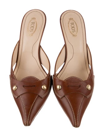 Tod's Leather Mules