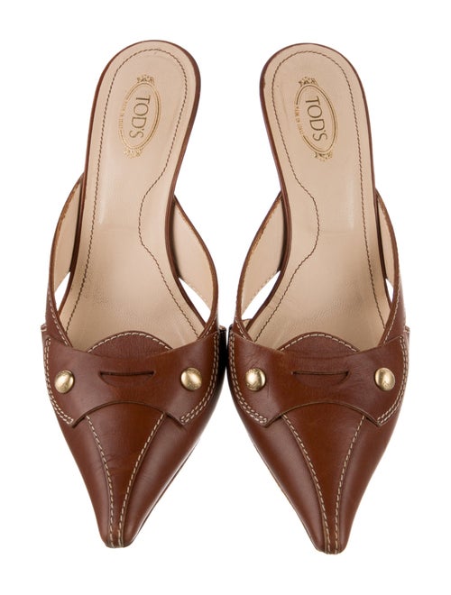 Tod's Leather Mules
