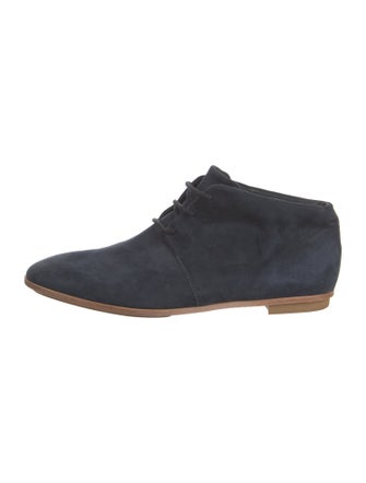 Tod's Suede Lace-Up Boots