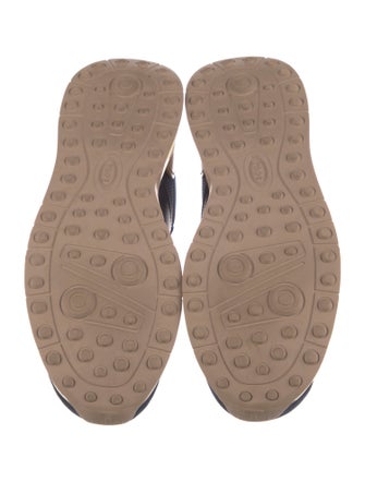 Tod's Leather Colorblock Pattern Athletic Sneakers