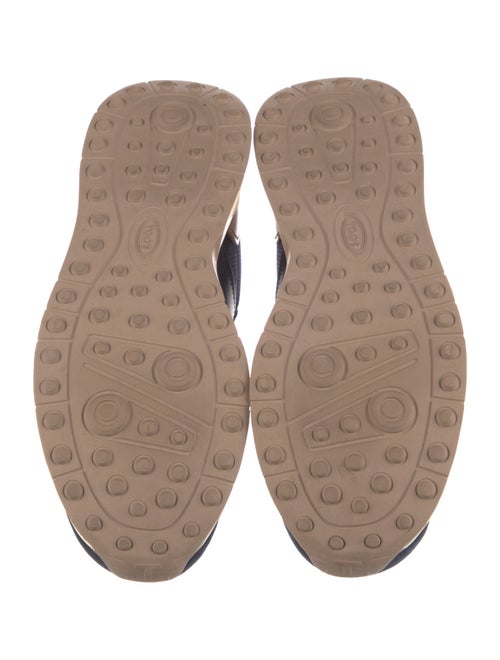 Tod's Leather Colorblock Pattern Athletic Sneakers