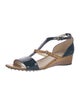 Tod's Patent Leather T-Strap Sandals