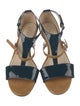 Tod's Patent Leather T-Strap Sandals