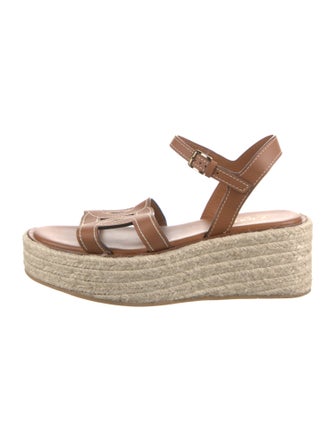 Tod's Leather Espadrilles