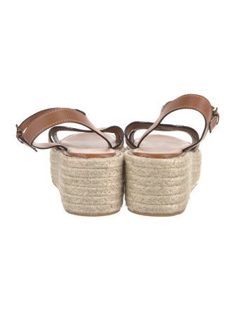 Tod's Leather Espadrilles