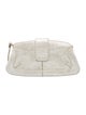 Tod's Embossed Leather Evening Bag