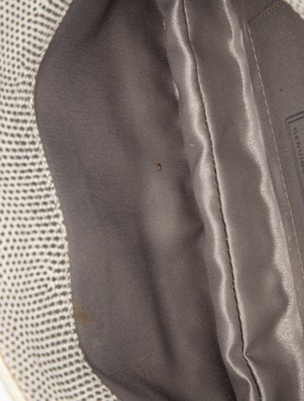 Tod's Embossed Leather Evening Bag