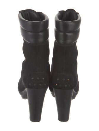 Tod's Suede Lace-Up Boots