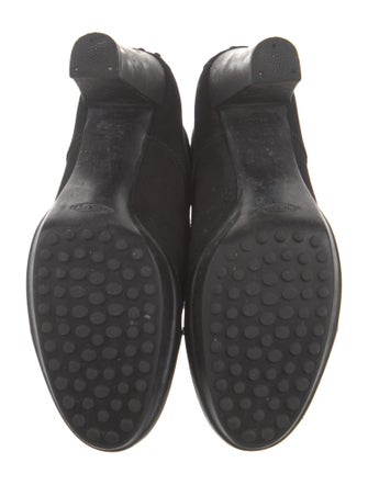 Tod's Suede Lace-Up Boots