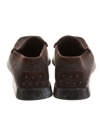 Tod's Canvas Loafers