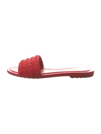 Tod's Suede Slides
