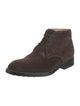 Tod's Suede Lace-Up Boots