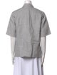 Tod's Short Sleeve Button-Up Top