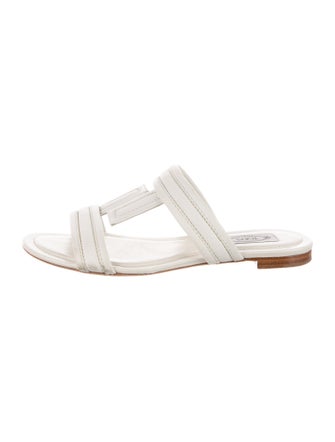 Tod's Leather Slides