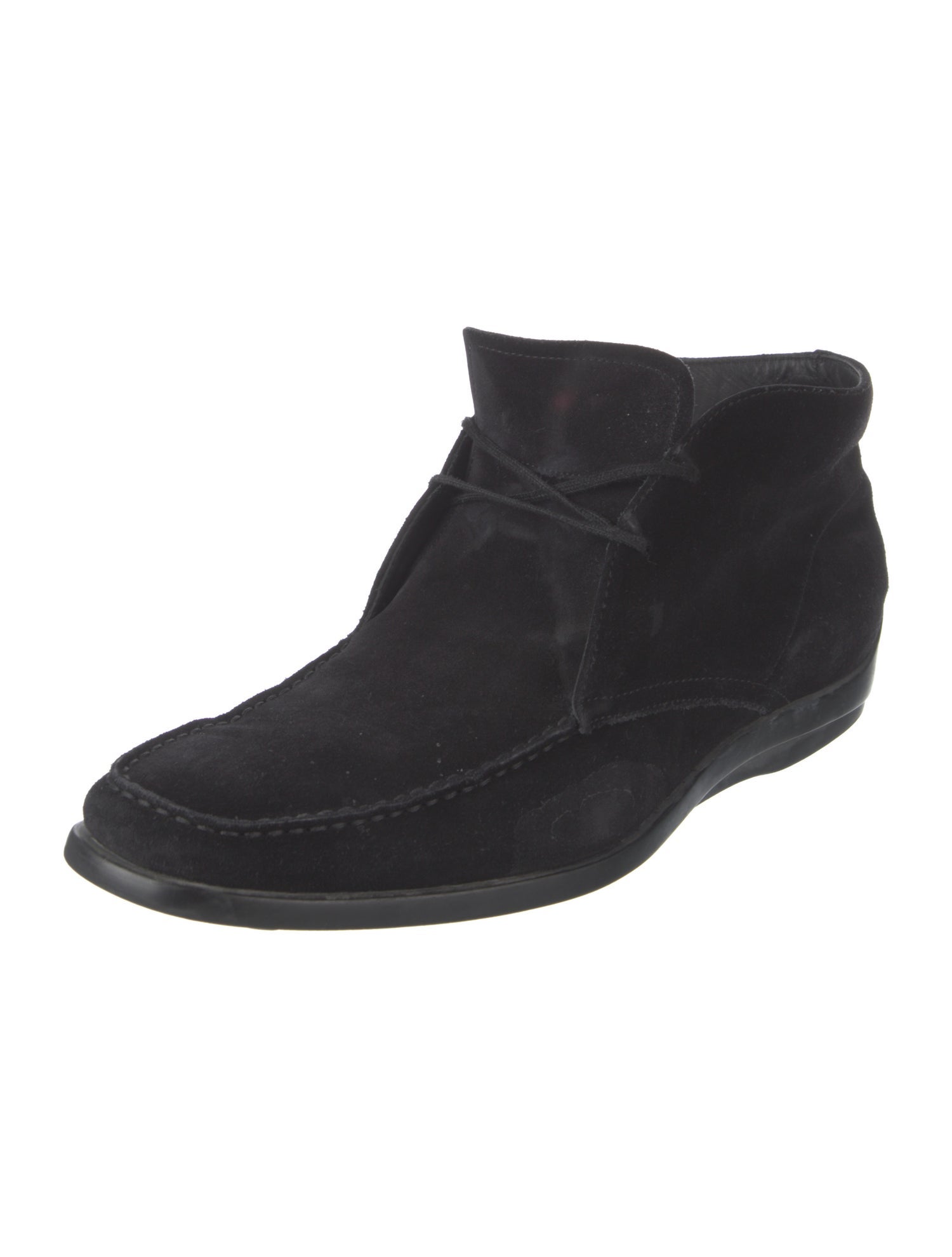 Tod's Suede Lace-Up Boots