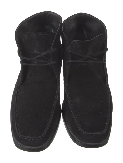 Tod's Suede Lace-Up Boots