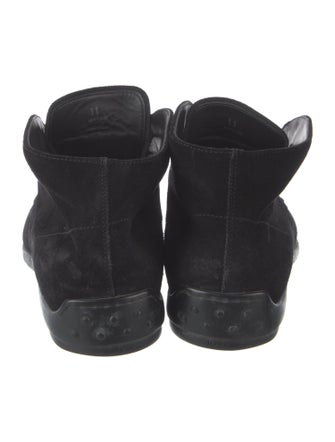 Tod's Suede Lace-Up Boots